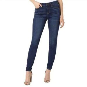 Cabi #5493 Rinse Skinny Dark Wash Stretch Mid-rise Denim Jeans Size 2